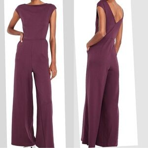 Elegant Plum Jumpsuit
